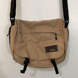 Diesel messenger bag tan Clearance